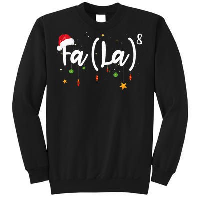 Fa 8 To The Eighth Power Equation Funny Math Christmas Sweatshirt