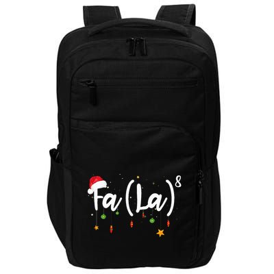 Fa 8 To The Eighth Power Equation Funny Math Christmas Impact Tech Backpack