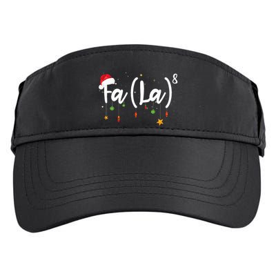 Fa 8 To The Eighth Power Equation Funny Math Christmas Adult Drive Performance Visor
