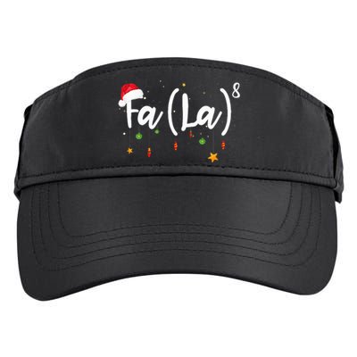 Fa 8 To The Eighth Power Equation Funny Math Christmas Adult Drive Performance Visor