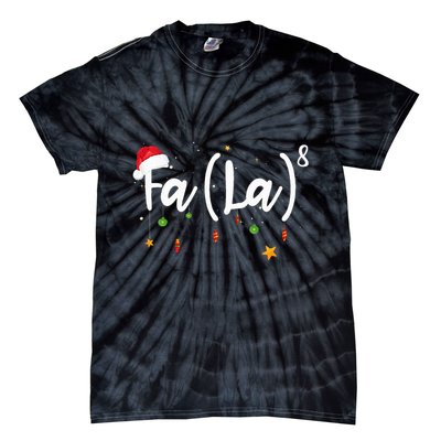 Fa 8 To The Eighth Power Equation Funny Math Christmas Tie-Dye T-Shirt