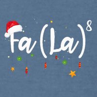 Fa 8 To The Eighth Power Equation Funny Math Christmas Garment-Dyed Sweatshirt