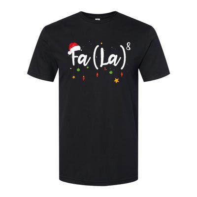 Fa 8 To The Eighth Power Equation Funny Math Christmas Softstyle CVC T-Shirt