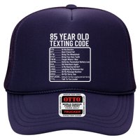 Funny 85 Year Old Texting Code Birthday Hat