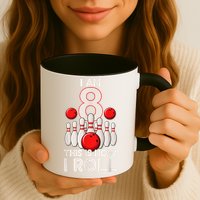 Funny 8 Year Old Bowling Party 8th Birthday Is How I Roll 1 Mug