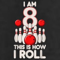 Funny 8 Year Old Bowling Party 8th Birthday Is How I Roll 1 11oz C Handle Ceramic Mug