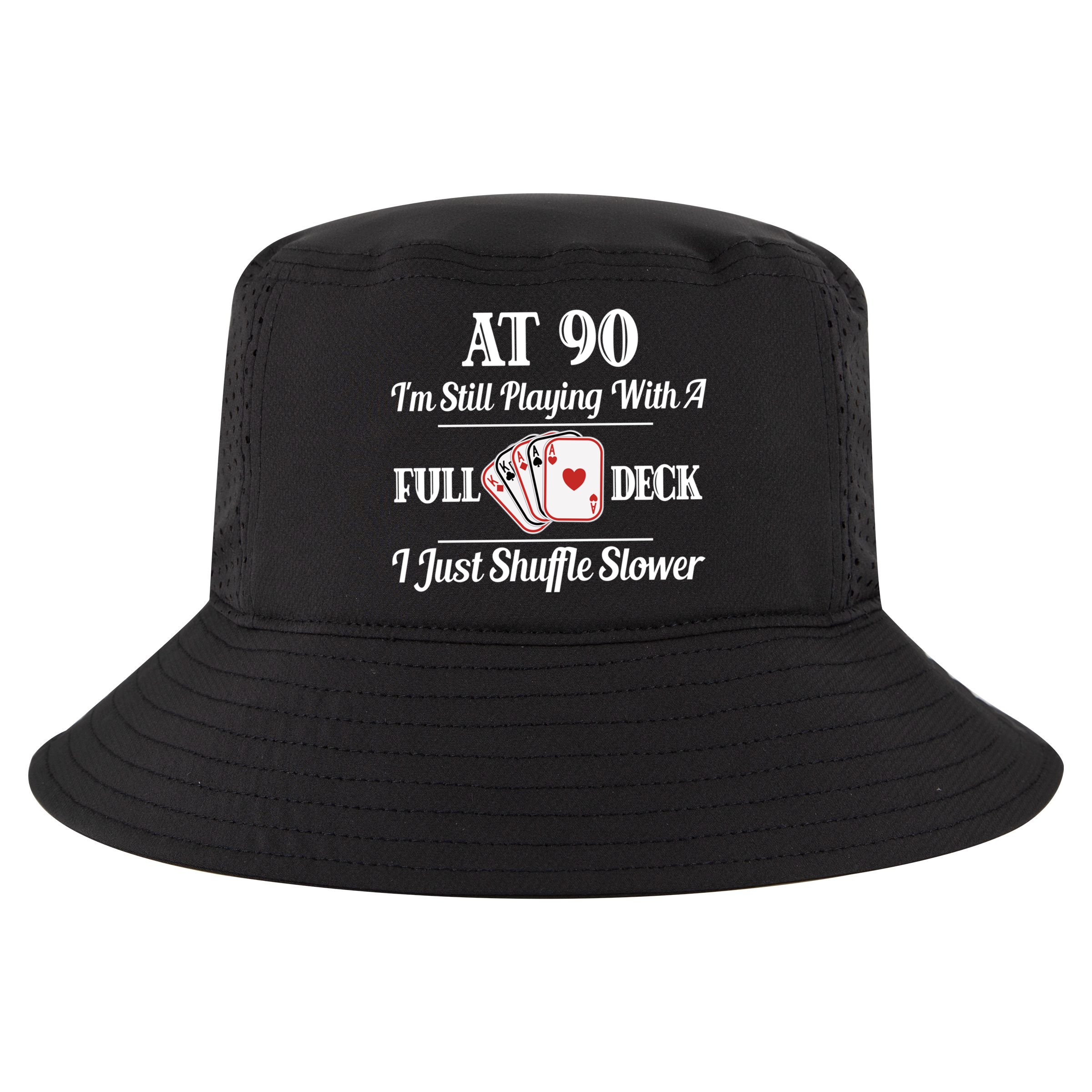 Funny 90th Birthday Gift Cool Gift 90 Year Old Cards Great Gift 2 Cool Comfort Performance Bucket Hat