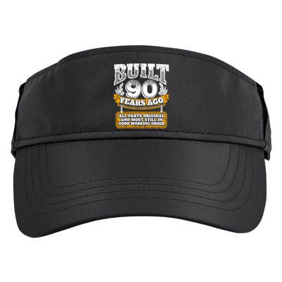 Funny 90th Birthday Gift BDay Gift Saying Age 90 Year Joke Adult Drive Performance Visor