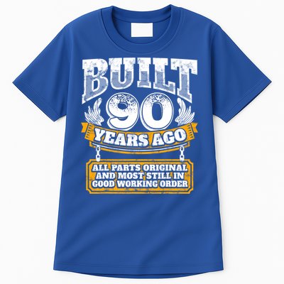 Funny 90th Birthday Gift BDay Gift Saying Age 90 Year Joke Tall T-Shirt