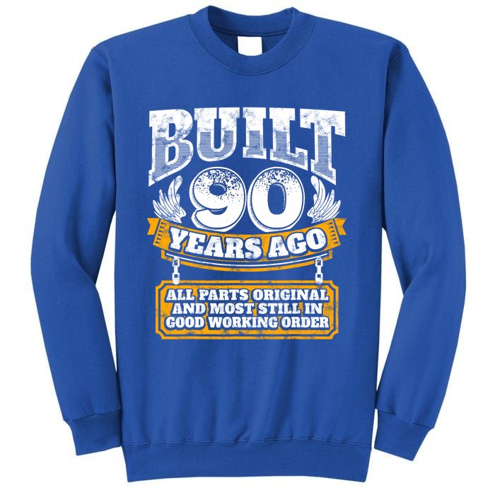 Funny 90th Birthday Gift BDay Gift Saying Age 90 Year Joke Tall Sweatshirt