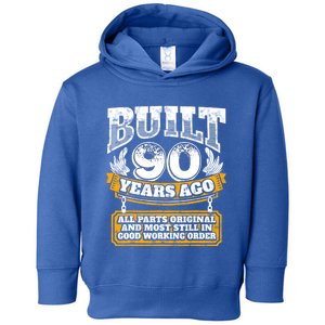 Funny 90th Birthday Gift BDay Gift Saying Age 90 Year Joke Toddler Hoodie