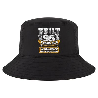 Funny 95th Birthday Present Shirt B-Day Gift Saying Age 95 Year Joke Cool Comfort Performance Bucket Hat