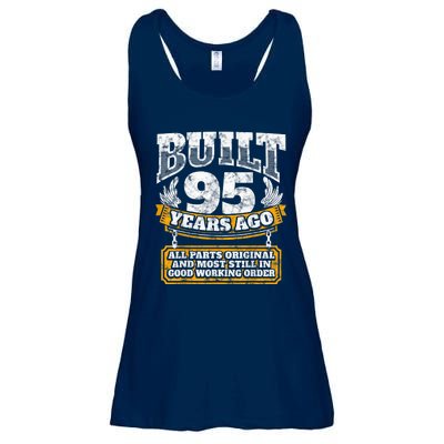 Funny 95th Birthday Present Shirt B-Day Gift Saying Age 95 Year Joke Ladies Essential Flowy Tank