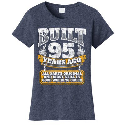 Funny 95th Birthday Present Shirt B-Day Gift Saying Age 95 Year Joke Women's T-Shirt