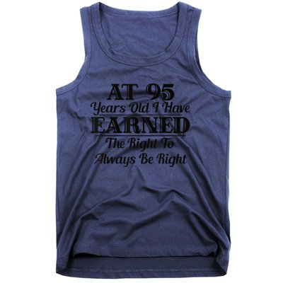 Funny 95th Birthday Present Gift Shirt - 95 Year Old Funny Shirt Tank Top