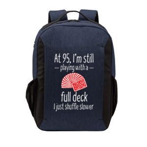 Funny 95th Birthday Present Gift 95 Year Old Cards Vector Backpack