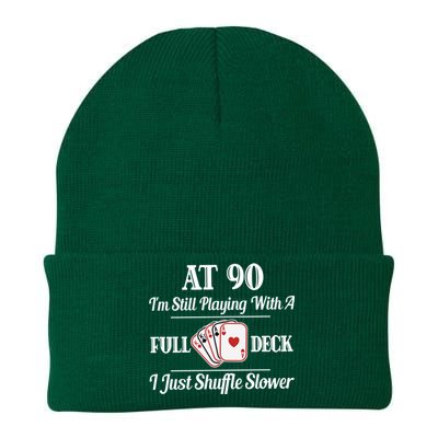 Funny 90th Birthday Gift Cool Gift 90 Year Old Cards Great Gift Knit Cap Winter Beanie