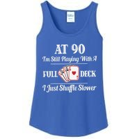 Funny 90th Birthday Gift Cool Gift 90 Year Old Cards Great Gift Ladies Essential Tank