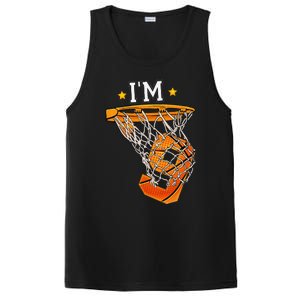 Funny 9th Birthday Basketball Im 9 6th Birthday PosiCharge Competitor Tank