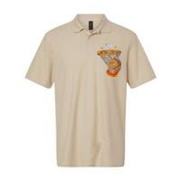 Funny 9th Birthday Basketball Im 9 6th Birthday Softstyle Adult Sport Polo