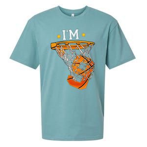 Funny 9th Birthday Basketball Im 9 6th Birthday Sueded Cloud Jersey T-Shirt