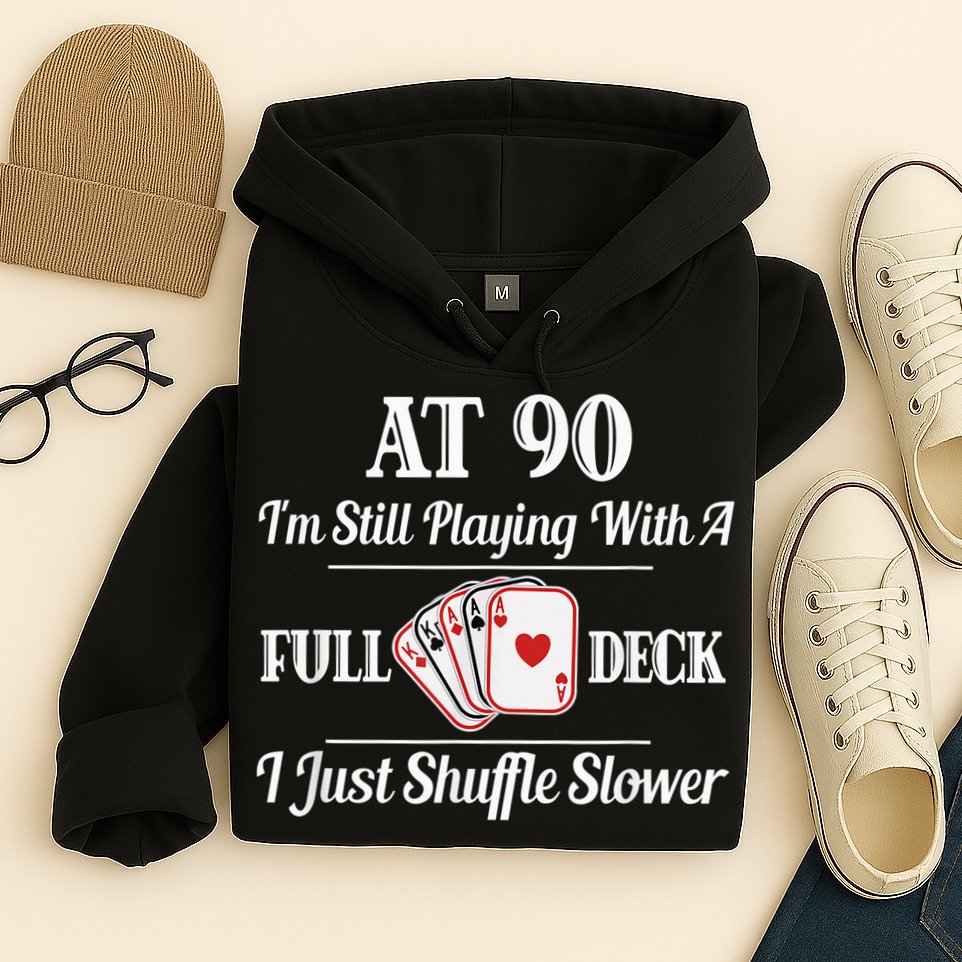 Funny 90th Birthday Gift - 90 Year Old Cards Happy Birthday Shirt Hoodie