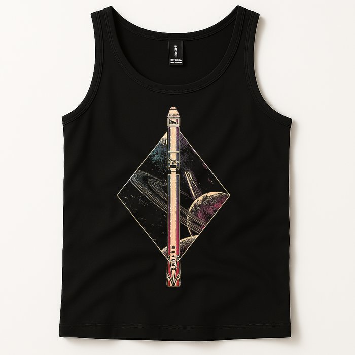 Falcon 9 Rocket Launch Vehicle Spaceflight Space Tank Top