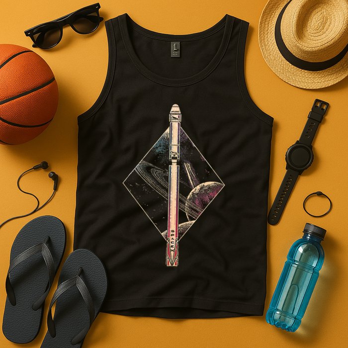 Falcon 9 Rocket Launch Vehicle Spaceflight Space Tank Top