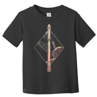 Falcon 9 Rocket Launch Vehicle Spaceflight Space Toddler T-Shirt