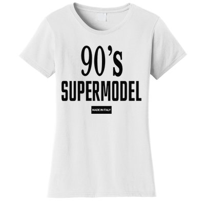 Funny 90S Supermodel Vintage Trendy Women's T-Shirt