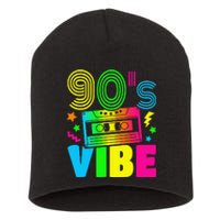 Funny 90s Vibe Retro 1990s 90s Styles Costume Party Outfit Short Acrylic Beanie