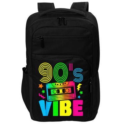 Funny 90s Vibe Retro 1990s 90s Styles Costume Party Outfit Impact Tech Backpack