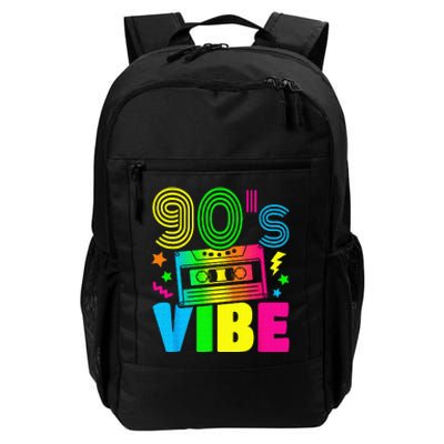 Funny 90s Vibe Retro 1990s 90s Styles Costume Party Outfit Daily Commute Backpack