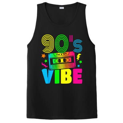 Funny 90s Vibe Retro 1990s 90s Styles Costume Party Outfit PosiCharge Competitor Tank