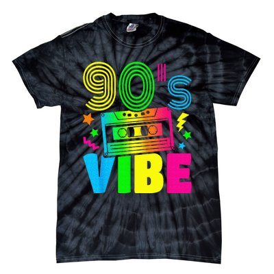 Funny 90s Vibe Retro 1990s 90s Styles Costume Party Outfit Tie-Dye T-Shirt