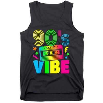 Funny 90s Vibe Retro 1990s 90s Styles Costume Party Outfit Tank Top