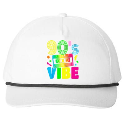 Funny 90s Vibe Retro 1990s 90s Styles Costume Party Outfit Snapback Five-Panel Rope Hat