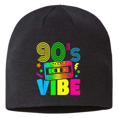 Funny 90s Vibe Retro 1990s 90s Styles Costume Party Outfit Sustainable Beanie