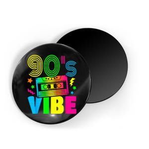 Funny 90s Vibe Retro 1990s 90s Styles Costume Party Outfit Magnet