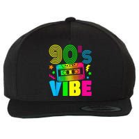 Funny 90s Vibe Retro 1990s 90s Styles Costume Party Outfit Wool Snapback Cap