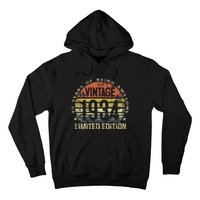 Funny 90 Year Old Gifts Vintage 1934 Limited Edition 90th Birthday Hoodie