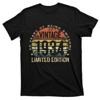 Funny 90 Year Old Gifts Vintage 1934 Limited Edition 90th Birthday T-Shirt