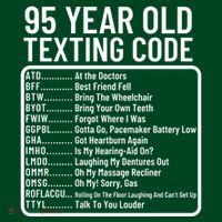 Funny 95 Year Old Texting Code Birthday Mesh Reversible Basketball Jersey Tank