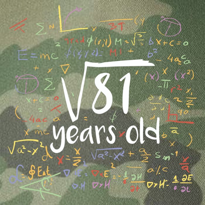 Funny 9 Year Old Birthday Square Root Of 81 Math Legacy Tie Dye Trucker Hat