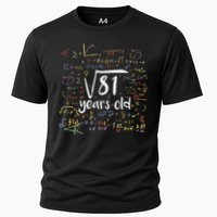 Funny 9 Year Old Birthday Square Root Of 81 Math Performance Shirt