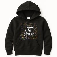 Funny 9 Year Old Birthday Square Root Of 81 Math Kids Hoodie
