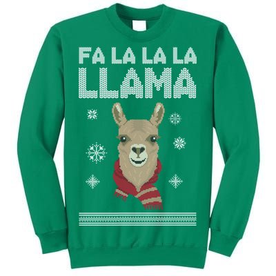 Fa La La La Llama Ugly Christmas Sweater Sweatshirt