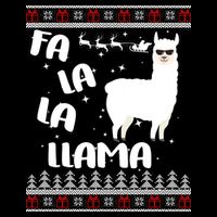Fa La La Llama Ugly Christmas Mug
