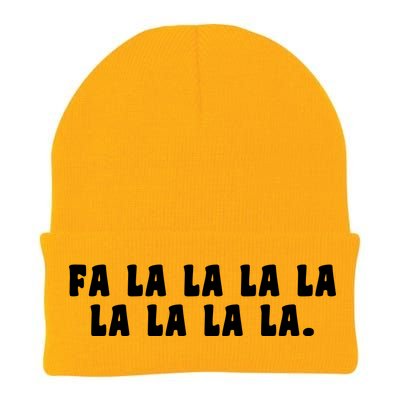 FA LALALALALALALA Knit Cap Winter Beanie