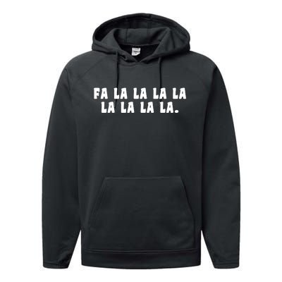 FA LALALALALALALA Performance Fleece Hoodie